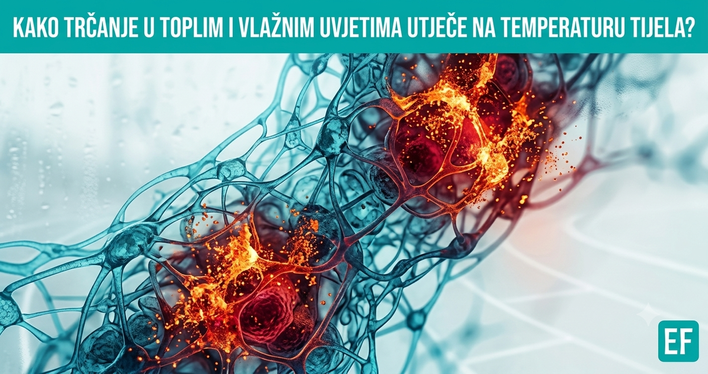 Kako trčanje u toplim i vlažnim uvjetima utječe na temperaturu tijela?