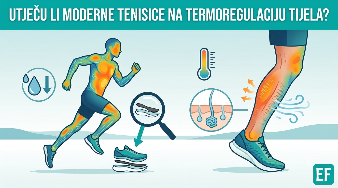 Utječu li moderne tenisice na termoregulaciju tijela?